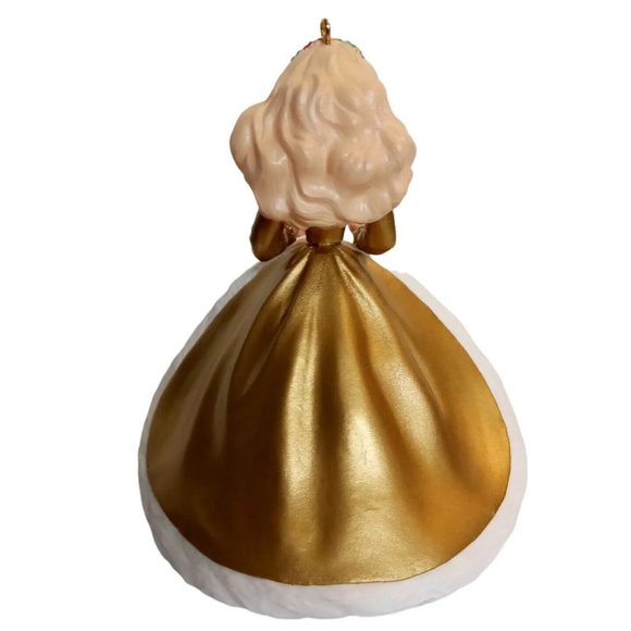 Hallmark Keepsake Ornament BARBIE Collectors Series 1994 QX5216 In box Gold - Picture 4 of 8